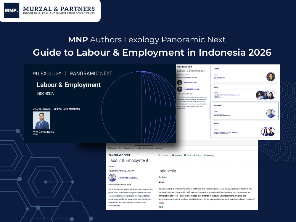 MNP Authors Lexology Panoramic Next: Labour & Employment 2026 Indonesia Chapter