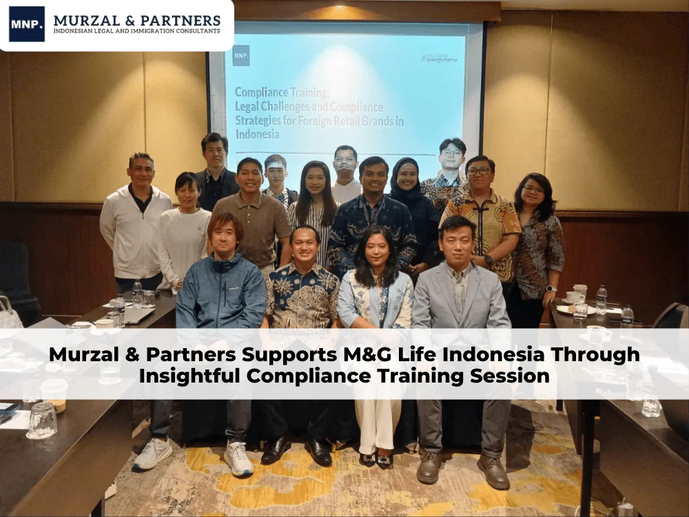 Murzal & Partners Supports M&G Life Indonesia Through Insightful Compliance Training Session