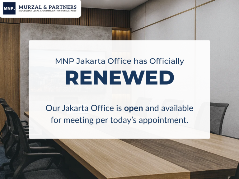 MNP Jakarta Office Reopening Announcement