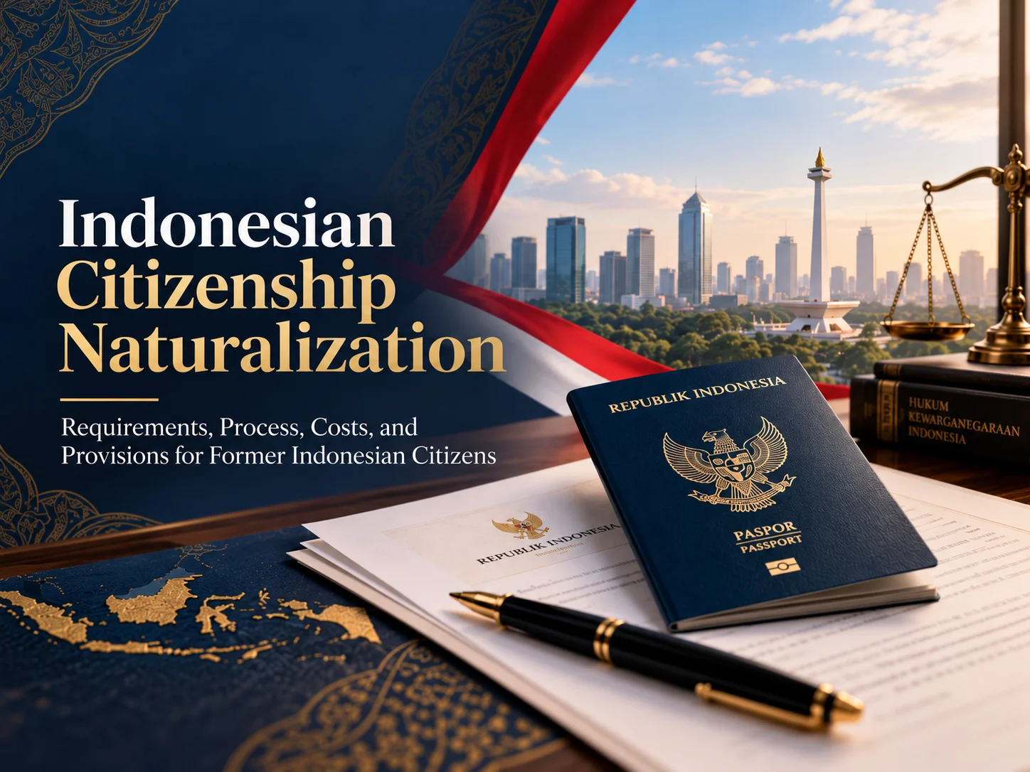 Indonesian Citizenship Naturalization: Requirements, Process, Costs, and Provisions for Former Indonesian Citizens